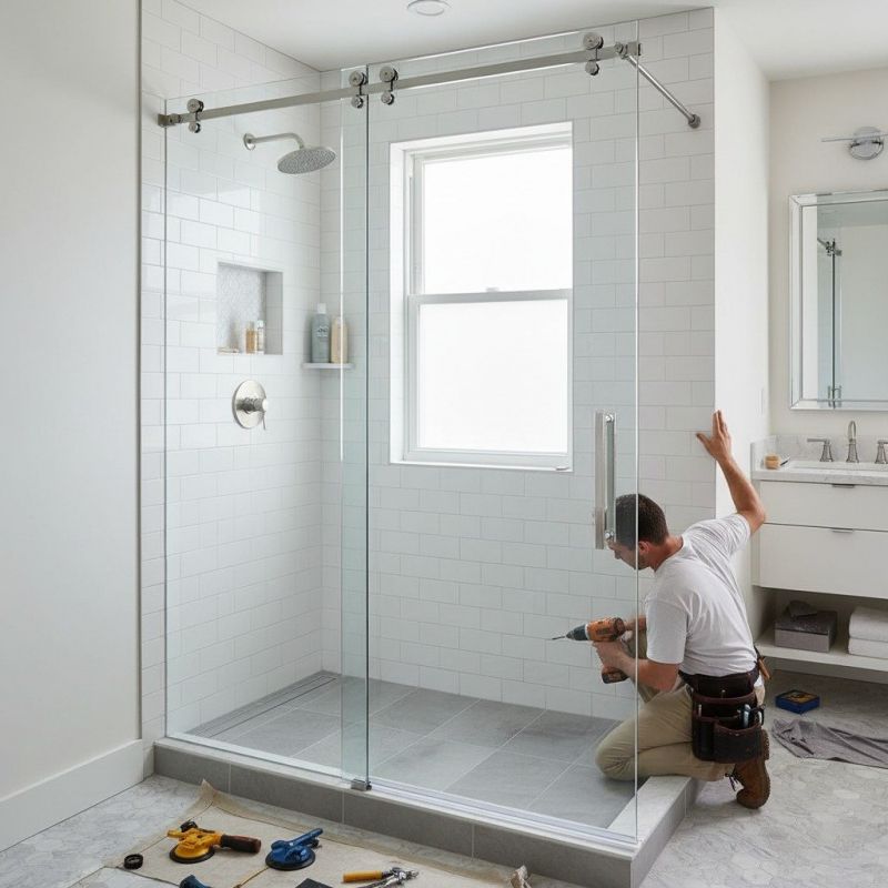 Contact About Glass Shower Door Installation