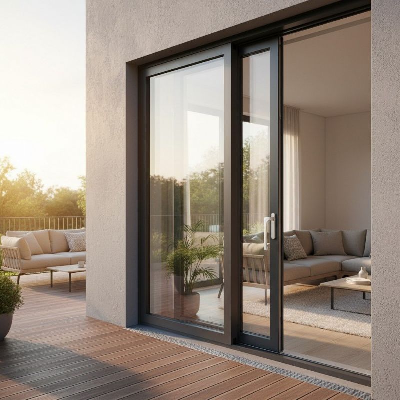 Wood Sliding Door Installation in Kansas City, KS